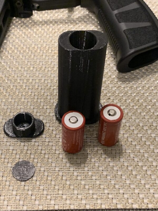 CZ Scorpion 3+ Micro, Grip Battery Storage Container